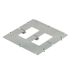 Панель для кабельного ввода для оснований корпусов CQE N, 2 места, Ш/Г= 400 мм, упаковка - 2 шт.