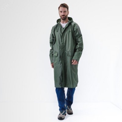 Плащ влагозащитный МА400 , зеленого цвета, размер L