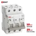 Выключатель автоматический AV-10 3P 63A (D) 10kA EKF AVERES