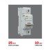 Выключатель автоматический AV-125 1P 125A (C) 10kA AVERES