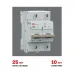 Выключатель автоматический AV-125 2P 100A (C) 10kA AVERES