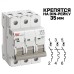 Выключатель автоматический AV-6 3P 20A (B) 6kA EKF AVERES