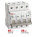 Выключатель автоматический AV-6 4P 16A (B) 6kA EKF AVERES