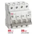 Выключатель автоматический AV-6 4P 20A (B) 6kA EKF AVERES