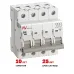 Выключатель автоматический AV-6 4P 40A (D) 6kA EKF AVERES