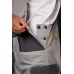 Полукомбинезон рабочий серии Mach2 Corporate цвет Светло-серый/темно-серый р.3XL
