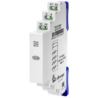 Модуль диодов 4 группы по 2 диода, общий анод