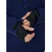 Куртка демисезонная утеплённая влагонепроницаемая MILTON2 из полиэстера и эластана, тёмно-синяя, размер XXL