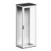 Комплект напольного корпуса CQE N со стеклянной дверью и с задней панелью 2000x600x600 мм RAM block