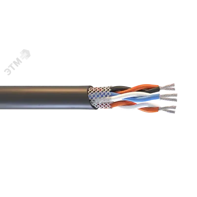Кабель монтажный МКЭШВнг(А)-LS 2х2х1.5 эм