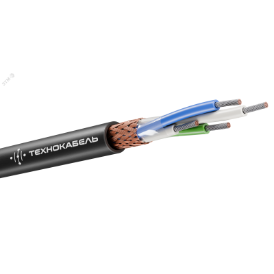 Кабель монтажный МКЭШВнг(А)-LS 2х2х1(100м)