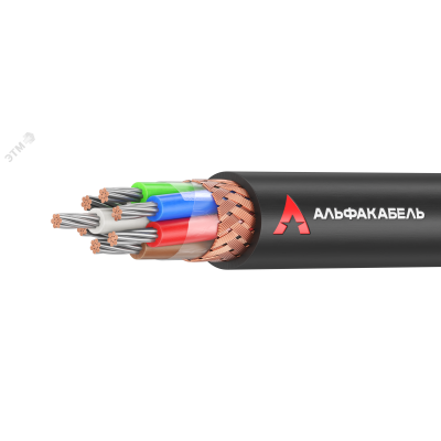 Кабель монтажный МКЭШВнг(А)-LS 10х2х1 ТРТС барабан