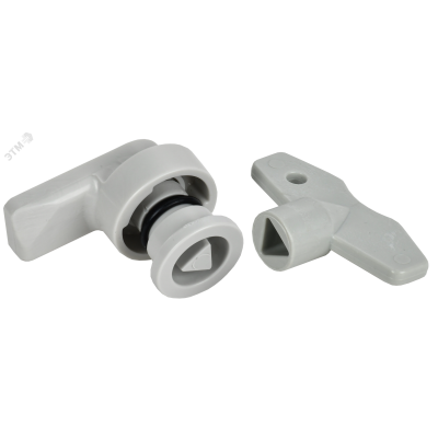 Замок для корпуса ЩМПп с ключом под треугольник IEK