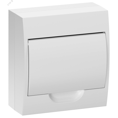 Корпус пластиковый ЩРН-П-8 белая дверь IP41 GENERICA