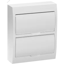 Корпус пластиковый ЩРН-П-24 белая дверь IP41 GENERICA