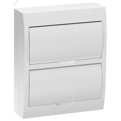 Корпус пластиковый ЩРН-П-24 белая дверь IP41 GENERICA