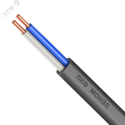 Кабель ВВГ-Пнг(А)-LS 660 В 2Х1,50 ок(N)