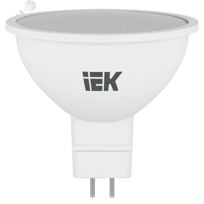 Лампа LED MR16 софит 7Вт 230В 6500К GU5.3 IEK