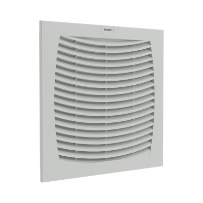 Вентиляционная решетка с фильтром ЭМС 255х255 мм, IP54