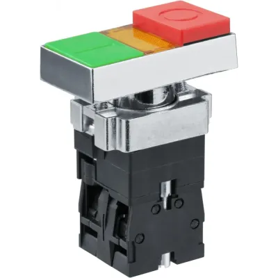 Кнопка Navigator 82 808 NBI-B-01 I-0 d22мм 230В NO+NC