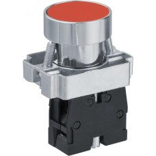 Кнопка Navigator 82 819 NBI-B-08-R красная d22мм NC