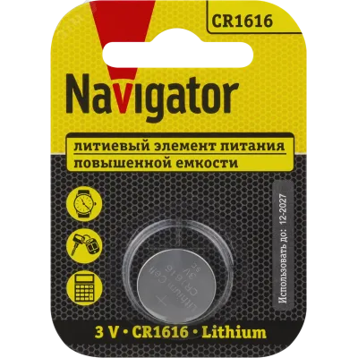 Батарейка NBT-CR1616-BP1