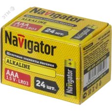 Элемент питания Navigator 14 059 NBT-NPE-LR03-BOX24