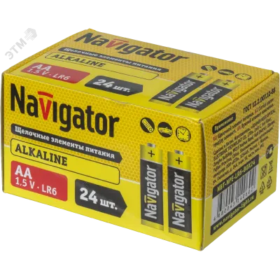 Элемент питания Navigator 14 060 NBT-NPE-LR6-BOX24