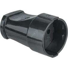 Розетка Navigator 61 717 NCA-SK01-10A-X-BL переносная б/з черная