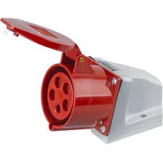 Розетка Navigator 14 299 NCA-SR125-32-380 стационарная наружная 32А 3P+N+PE IP44