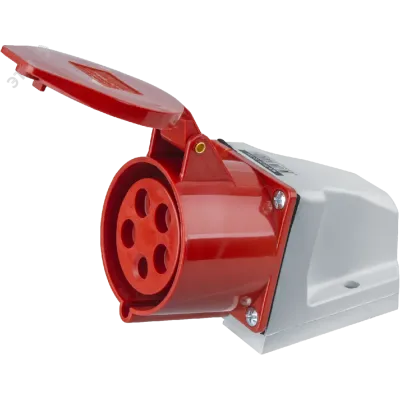 Розетка Navigator 14 299 NCA-SR125-32-380 стационарная наружная 32А 3P+N+PE IP44