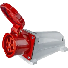 Розетка Navigator 14 302 NCA-SR135-63-380 стационарная наружная 63А 3P+N+PE IP54