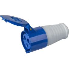 Розетка Navigator 14 306 NCA-SR223-32-220 переносная 32А 2P+PE IP44