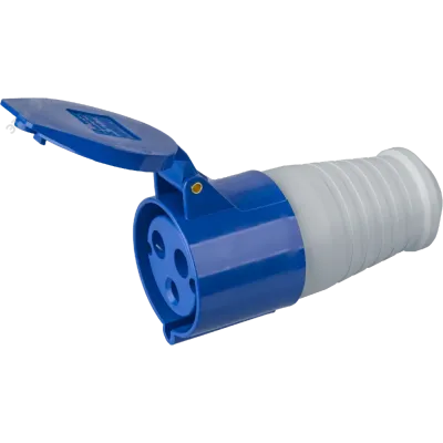 Розетка Navigator 14 306 NCA-SR223-32-220 переносная 32А 2P+PE IP44
