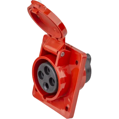 Розетка Navigator 14 313 NCA-SR414-16-380 стационарная скрытая 16А 3P+PE IP44