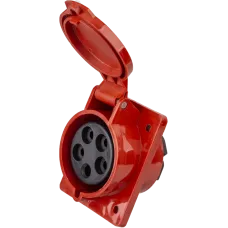 Розетка Navigator 14 317 NCA-SR425-32-380 стационарная скрытая 32А 3P+N+PE IP44