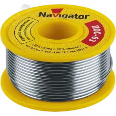 Припой Navigator 93 782 NEM-Pos05-63K-1.5-K100 (ПОС-63, катушка, 1.5 мм, 100 гр)