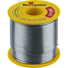 Припой Navigator 93 783 NEM-Pos05-63K-1.5-K200 (ПОС-63, катушка, 1.5 мм, 200 гр)