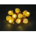 Гирлянда светодиодная новогодняя NGF-D045-02 рождественские шапочки WW