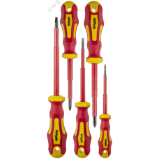 Отвёртка Navigator 93 000 NHT-Otd01-H5 (диэлектрическая, набор 5 шт)