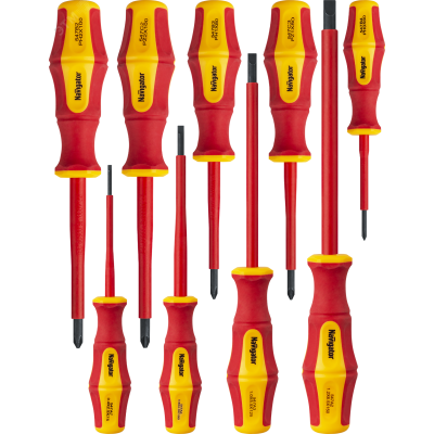 Отвёртка  95 264 NHT-Оtd03-H9 (диэлектрическая, набор 9 шт)