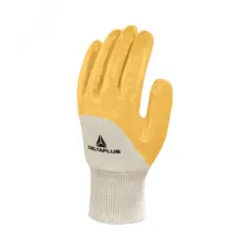 Перчатки трикотажные с частичным нитриловым покрытием NI015, манжета, размер 8