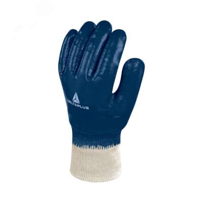 Перчатки с полным нитриловым покрытием NI155 манжета, размер 10