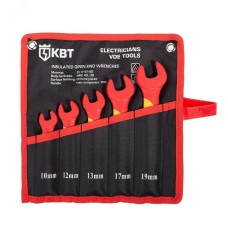 Набор диэлектрических однорожковых ключей НИК-Р-05 серия ПРОФИ для работ под напряжением до 1000 В