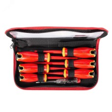 Набор диэлектрических отверток НИО-2207 PZ/FL серия СЛИМ для работ под напряжением до 1000 В