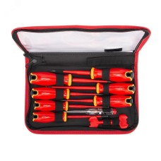 Набор диэлектрических отверток НИО-2210к серия СЛИМ для работ под напряжением до 1000 В