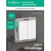 Выключатель двухклавишный ATLASDESIGN схема 5 10АХ механизм белый