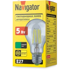 Лампа Navigator 95 135 NLL-F-A60-5-230-G-E27
