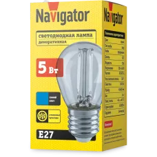 Лампа Navigator 95 142 NLL-F-G45-5-230-B-E27