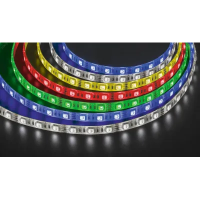 Лента светодиодная 10Вт/м 12В RGB IP65 60LED/м NLS-5050 5м